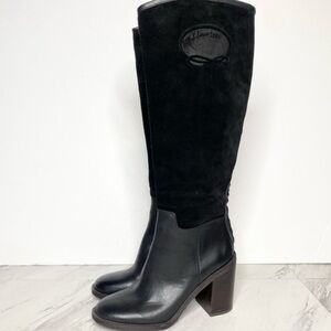 Franco Sarto Black Heeled Boots